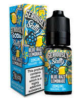 SERIOUSLY SODA 10ML NIC SALTS BLUE RAZZ LEMONADE (10)